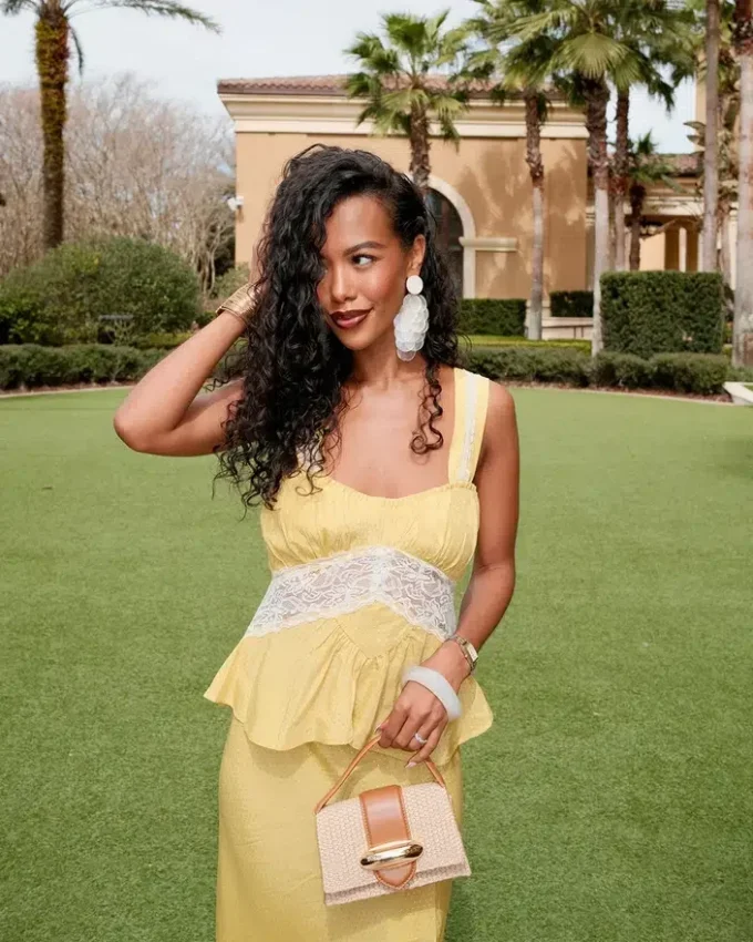 Cinthia-Oberteil Golden Lime