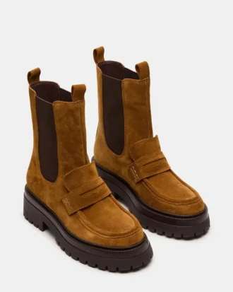 Conway Cognac Wildleder