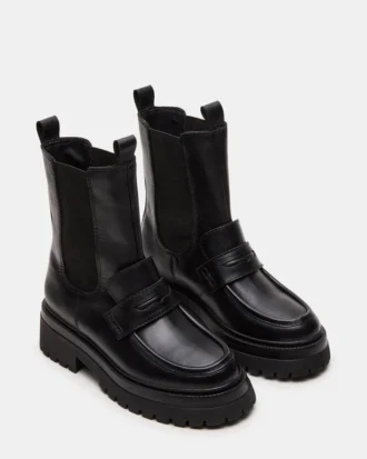 Conway Schwarzes Leder