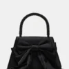 Cosette-Tasche aus schwarzem Satin Cosette-Tasche aus schwarzem Satin