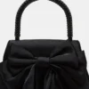 Cosette-Tasche aus schwarzem Satin Cosette-Tasche aus schwarzem Satin