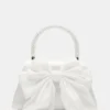 Cosette-Tasche aus weißem Satin Cosette-Tasche aus weißem Satin