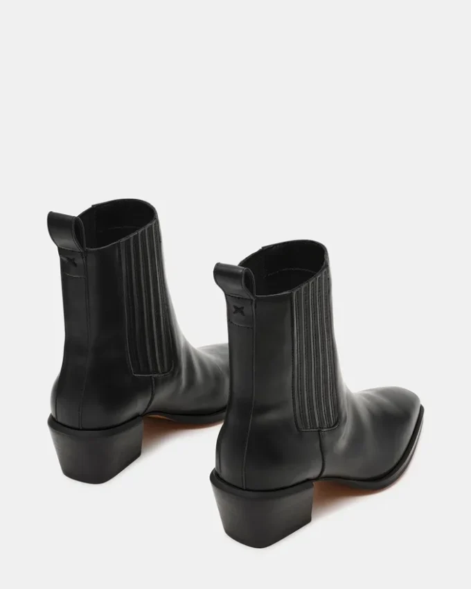 Darsen Schwarzes Leder