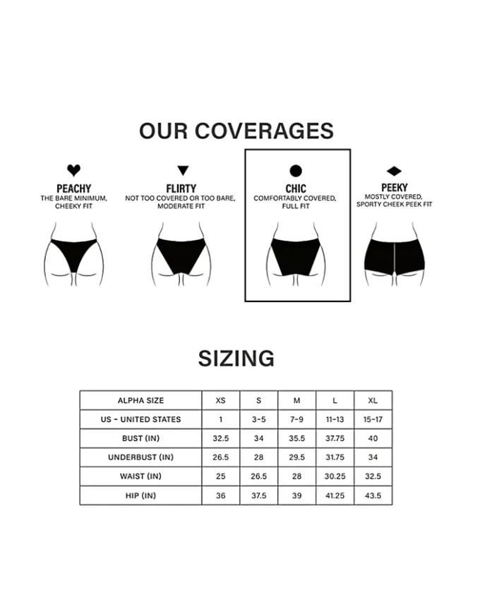 Dazey Fields Multi-Bikini-Unterteil