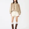 Deedee-Jacke in Beige
