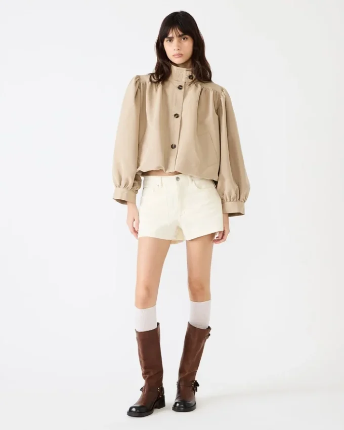 Deedee-Jacke in Beige