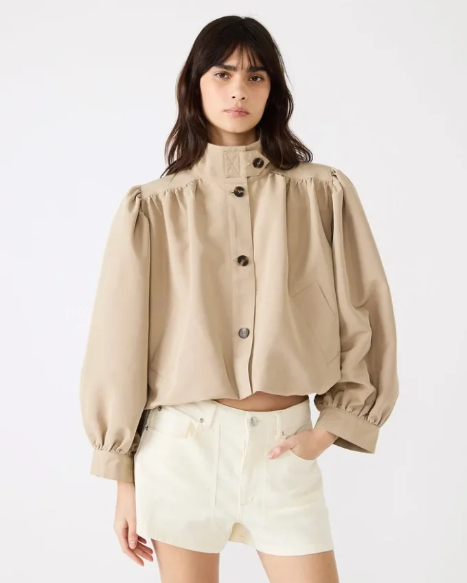 Deedee-Jacke in Beige
