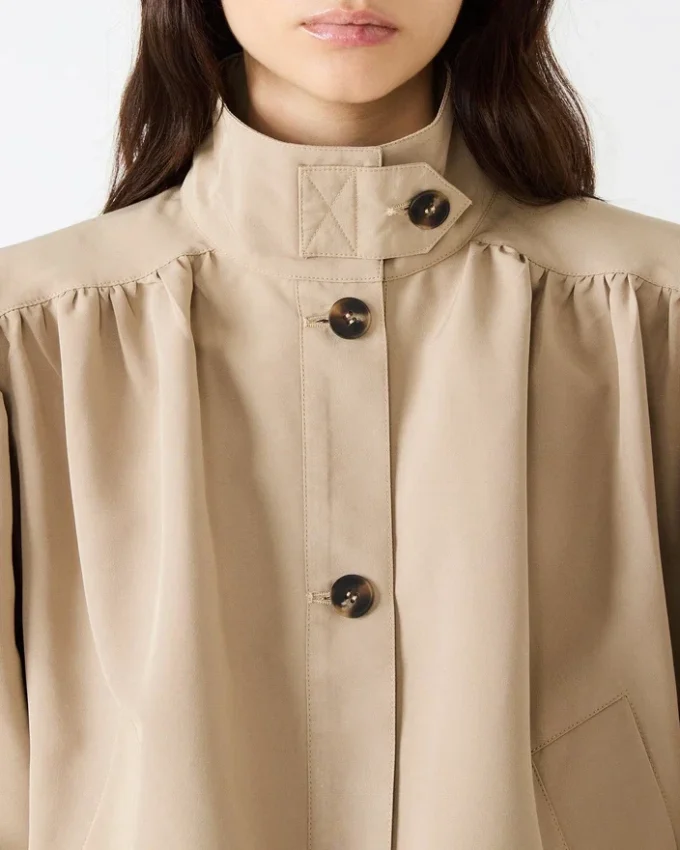 Deedee-Jacke in Beige