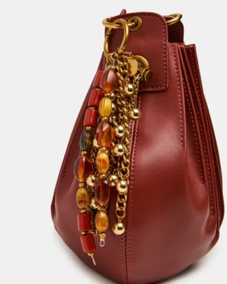 Desirae-Tasche Rostrot