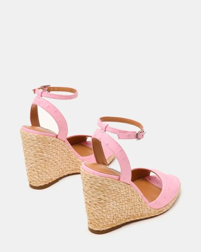 Devin Straußenleder in Rosa