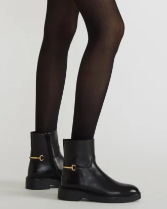 Diablo Schwarzes Leder