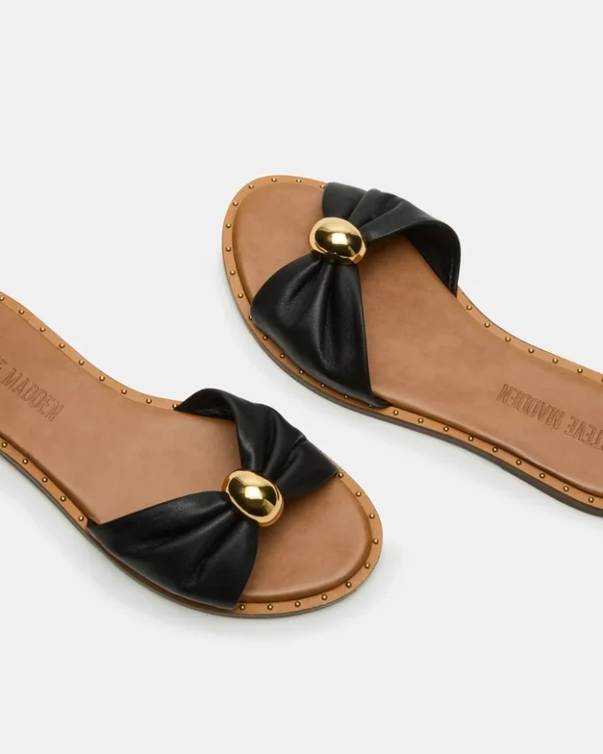 Dipsy Schwarzes Leder