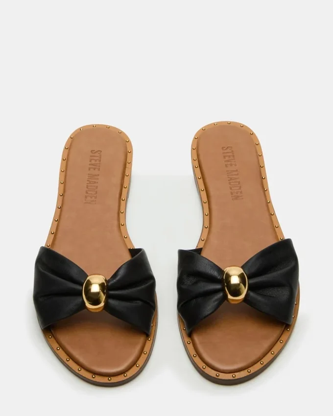 Dipsy Schwarzes Leder