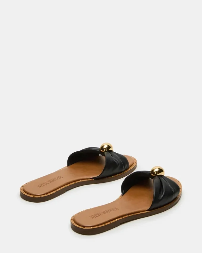 Dipsy Schwarzes Leder