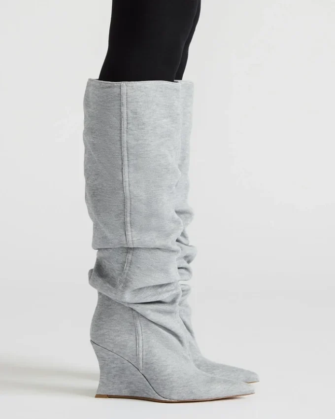 Distortion Grey Fabric