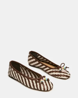 Divy Weiß/Braunes Leder