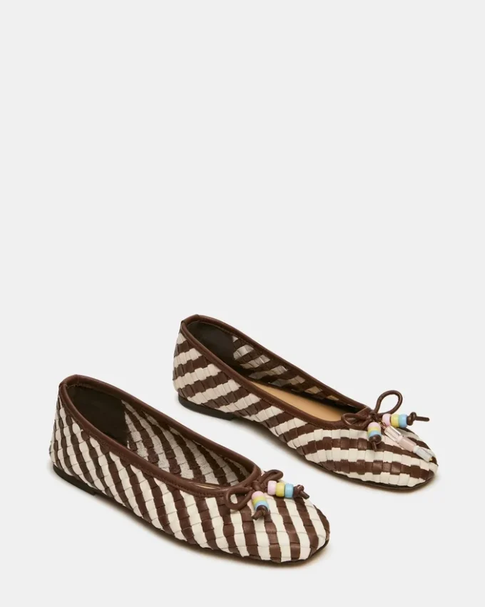 Divy Weiß/Braunes Leder Divy Weiß/Braunes Leder