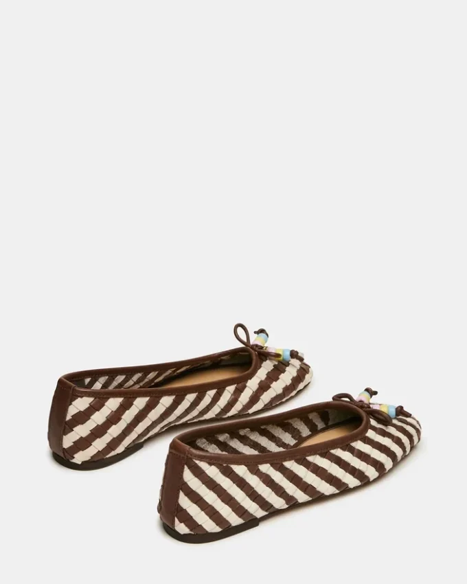 Divy Weiß/Braunes Leder Divy Weiß/Braunes Leder