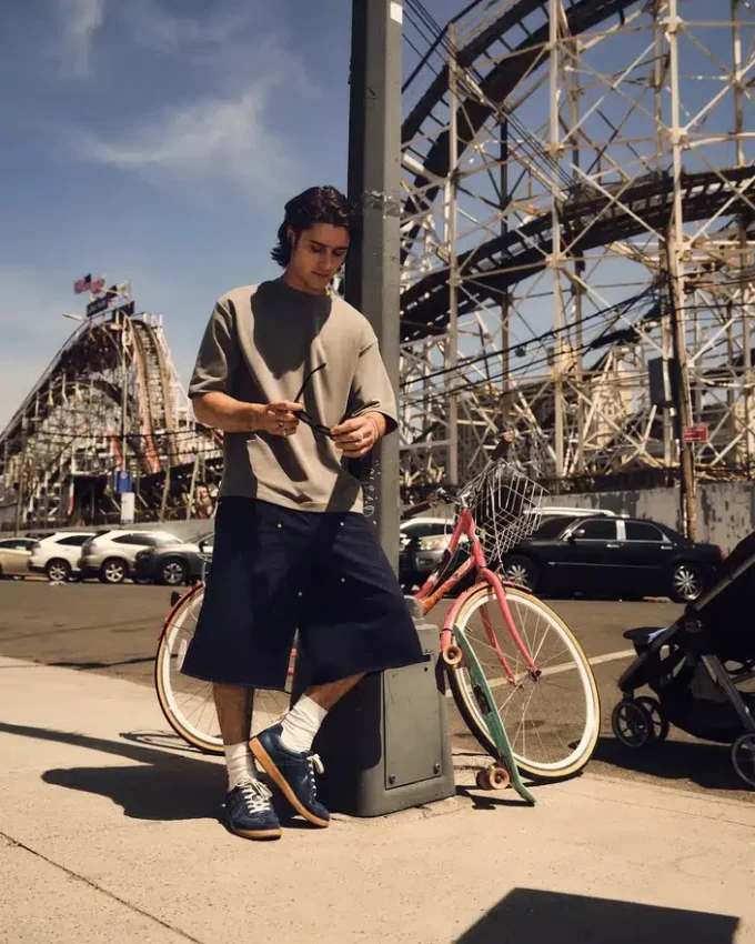 Dixon Navy Wildleder