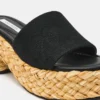 Dock Raffia Schwarz