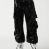 Duo Sequin Pant Schwarz
