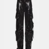 Duo Sequin Pant Schwarz