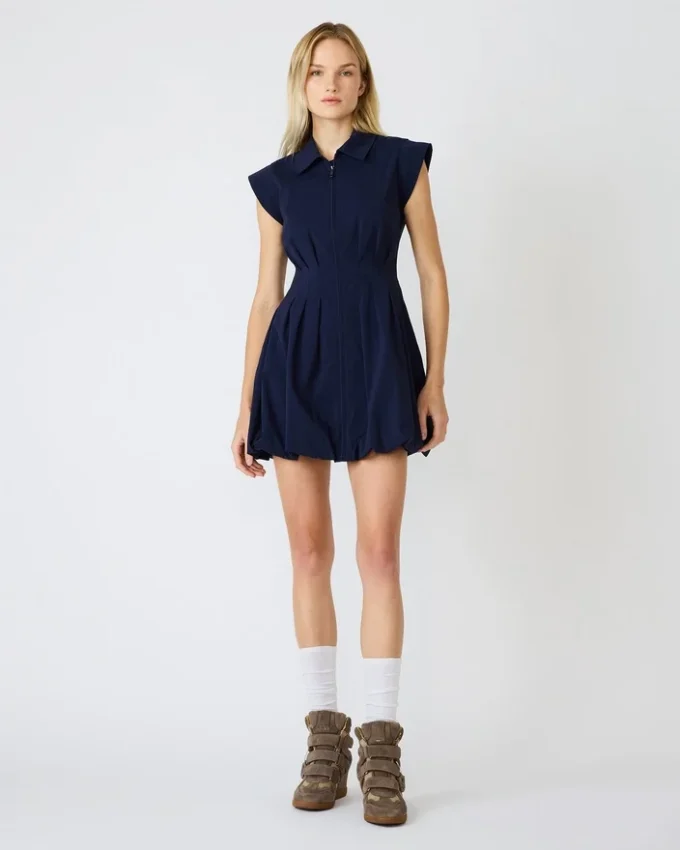 Dyanne-Kleid Marine