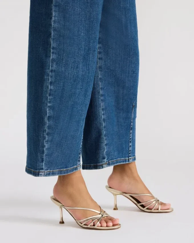 Edna Champagnerfarbenes Leder Edna Champagnerfarbenes Leder