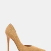 Elegante Pumps aus natürlicher Raffia