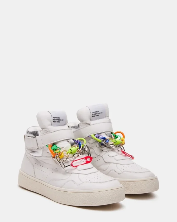 Emilee Weißes Leder