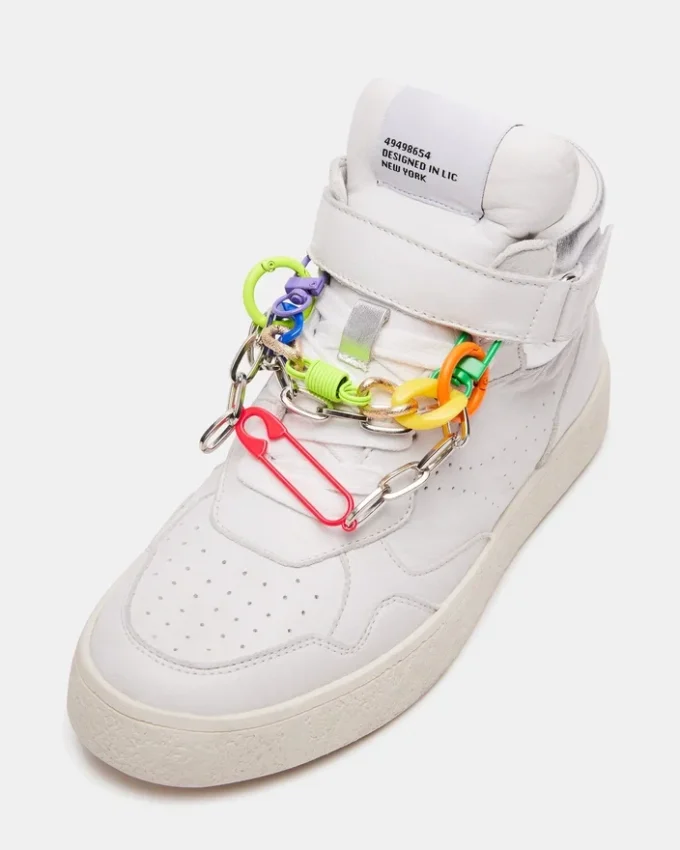 Emilee Weißes Leder