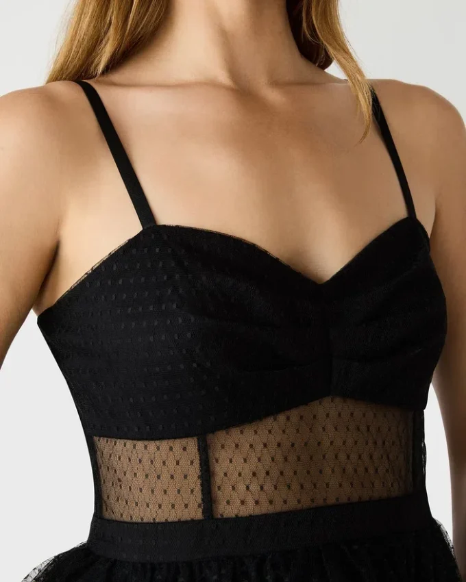 Emily Tüllkleid Schwarz