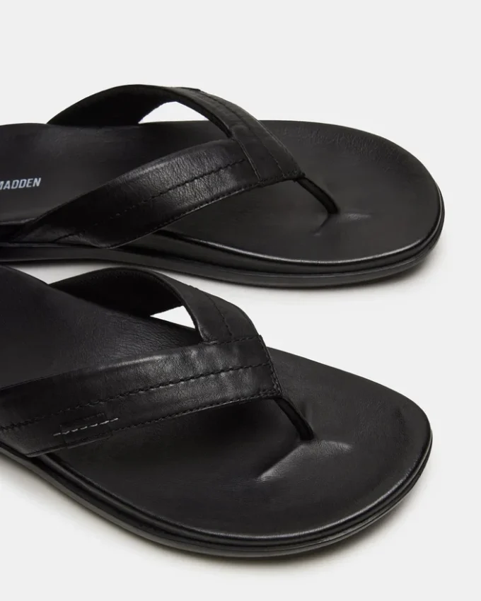 Emmett Schwarzes Leder