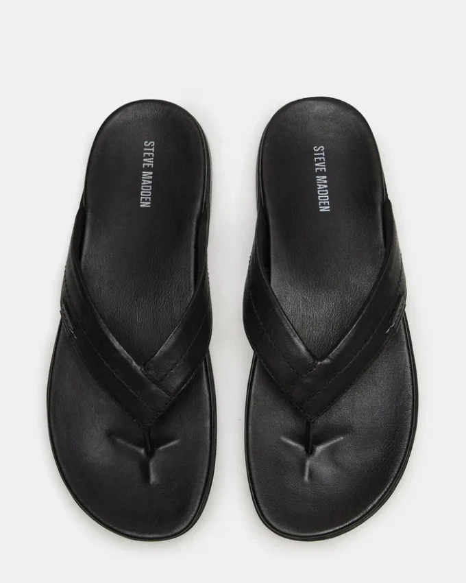 Emmett Schwarzes Leder