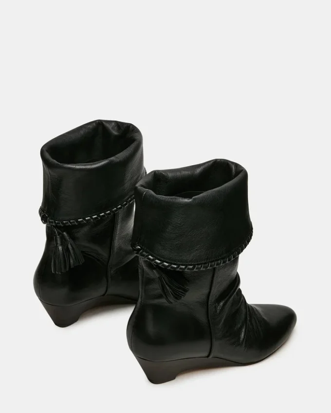 Enaya Schwarzes Leder Enaya Schwarzes Leder