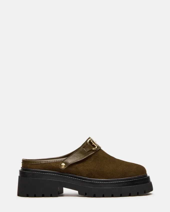 Erba Olive Wildleder