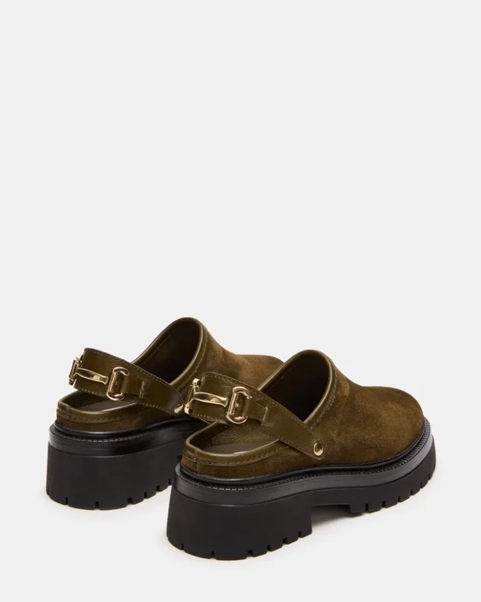 Erba Olive Wildleder