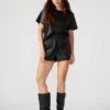 Faux the Record Shorts Schwarz