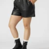 Faux the Record Shorts Schwarz
