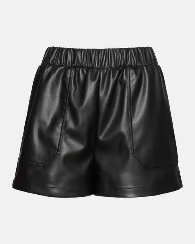 Faux the Record Shorts Schwarz