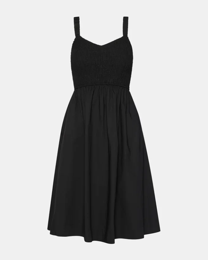 Fleur-Kleid Schwarz