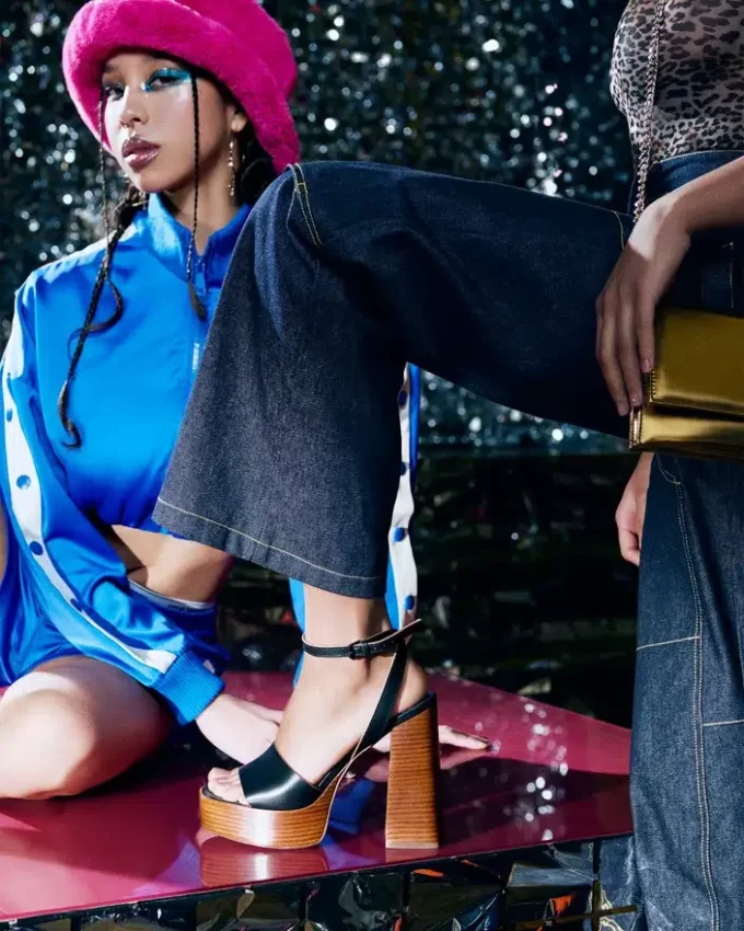 Floria Schwarzes Leder Floria Schwarzes Leder