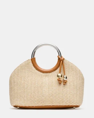 Geena Strohtasche Light Natural