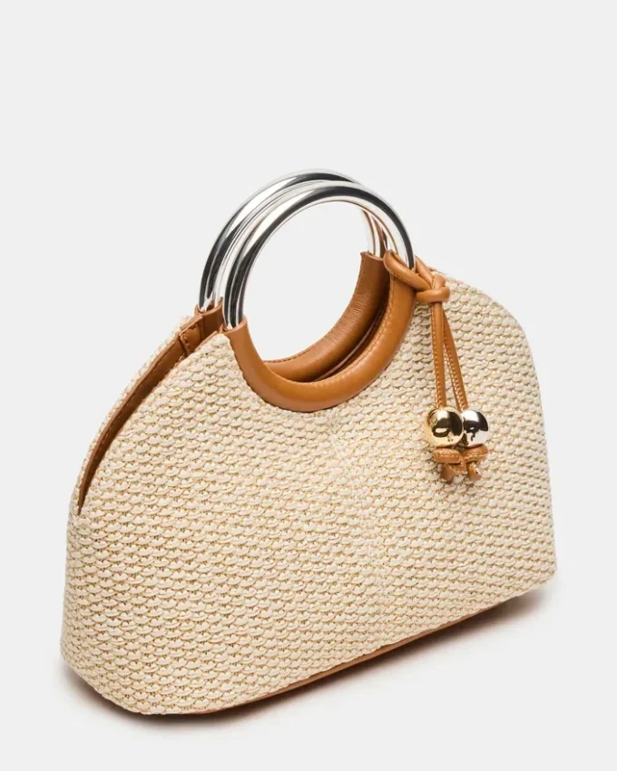 Geena Strohtasche Light Natural