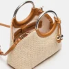 Geena Strohtasche Light Natural