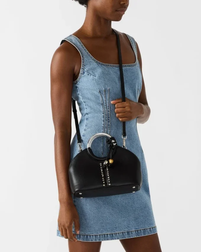 Geena Verzierte Tasche Schwarz Geena Verzierte Tasche Schwarz