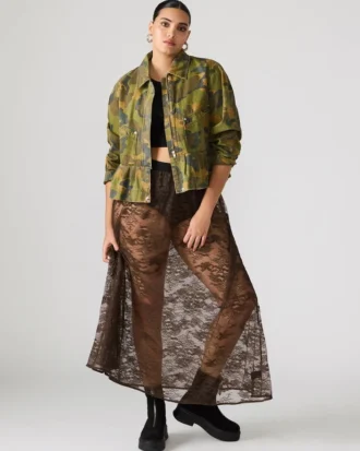 Gisela Rock Dunkelbraun