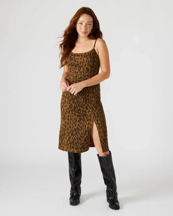 Giselle-Kleid Leopard