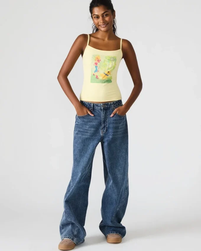 Goldie Tank Top in Hellgelb