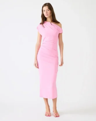 Gracelyn-Kleid in Pink Taffy